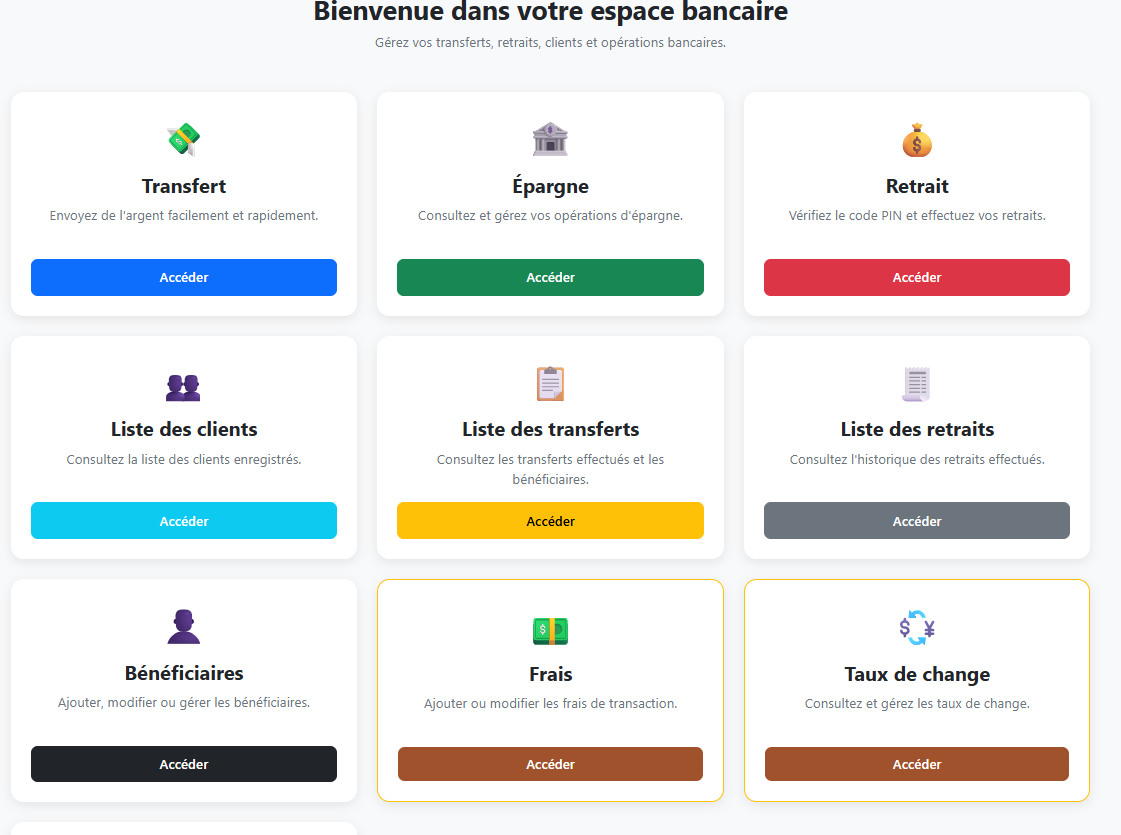 Application de transfert d'argent