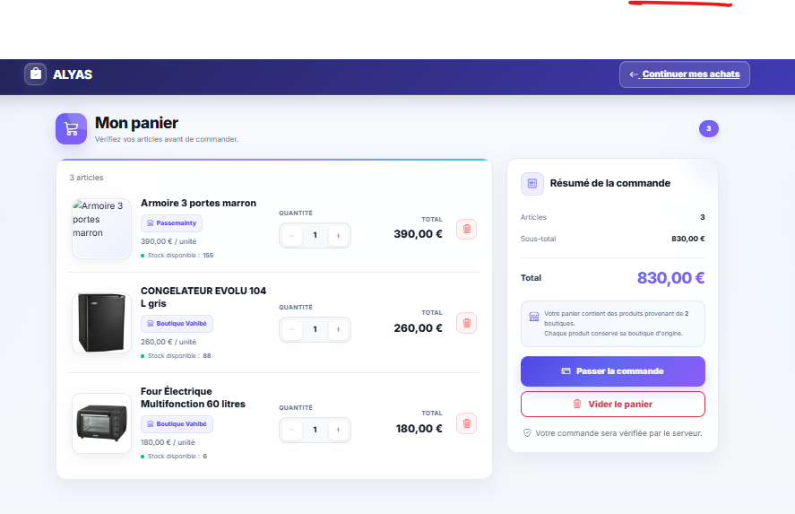 ALYAS E-Commerce